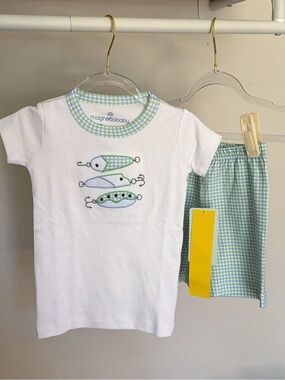 NWT Magnolia Baby PJ Set - Fishing Lures!